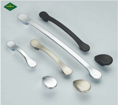 New modern simple American cabinet handle European zinc alloy open drawer cabinet door handle wholesale