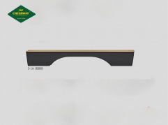 Black handle extended handle modern simple North European wardrobe cabinet door manufacturer direct sales